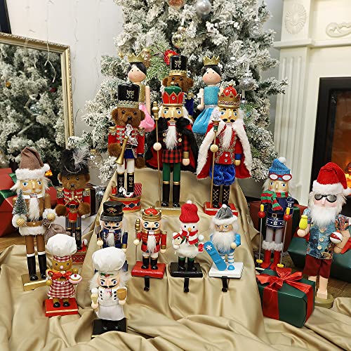 14 Inch Wooden Nutcracker Figures W15703