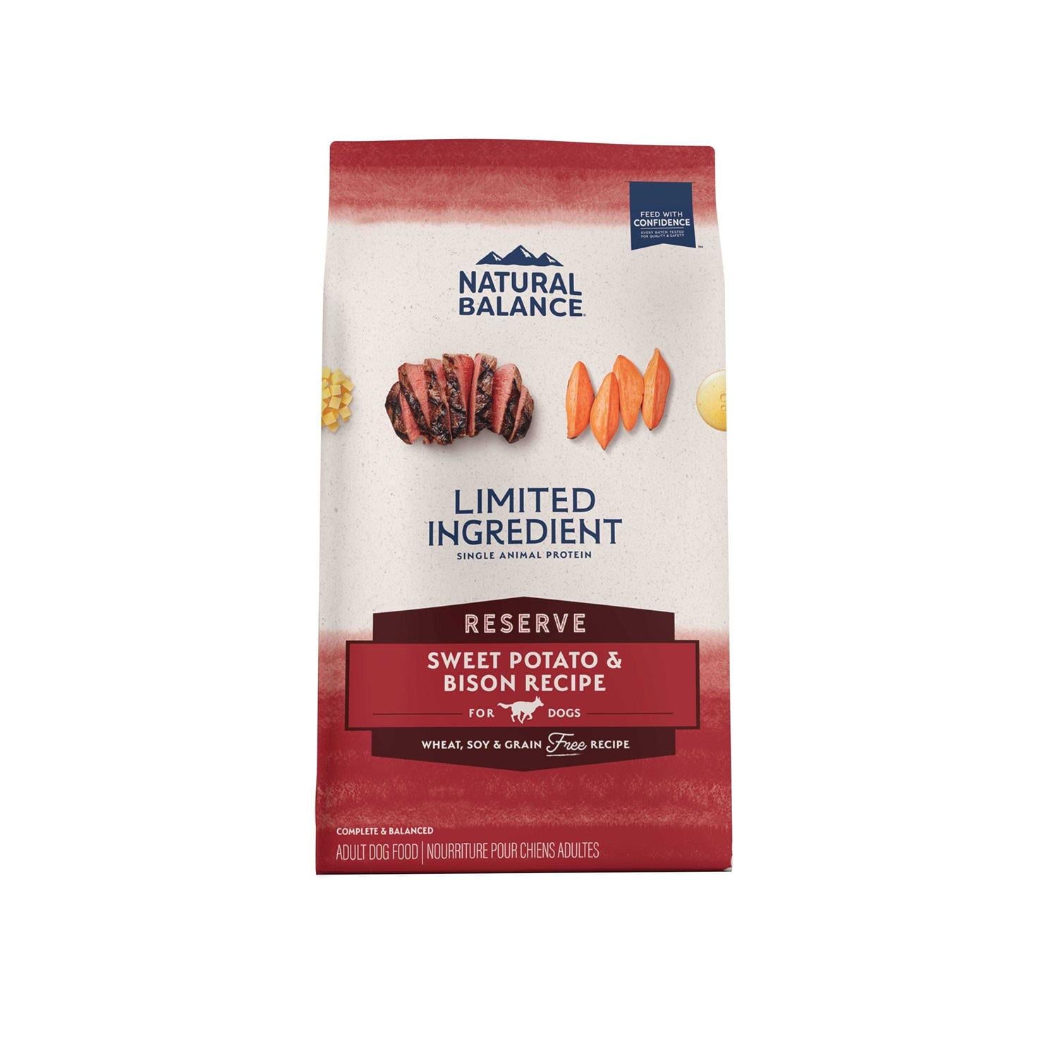 Limited Ingredient Dry Dog Food Sweet Potato Bison G689001