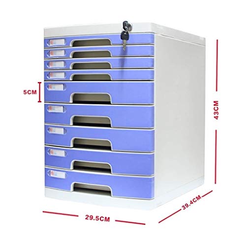 10-Layer Flat File Cabinet with Lock Q438592