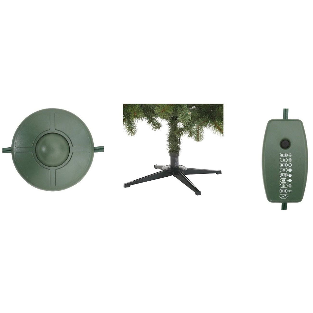 7.5 ft Pre-Lit LED Slim Artificial Christmas Tree C65603