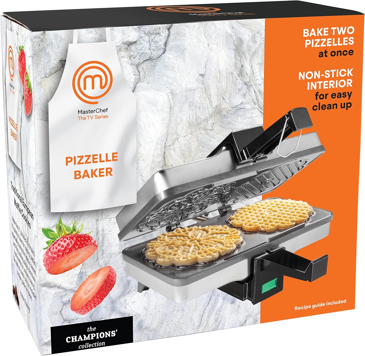 Non-stick Electric Pizzelle Maker Z823