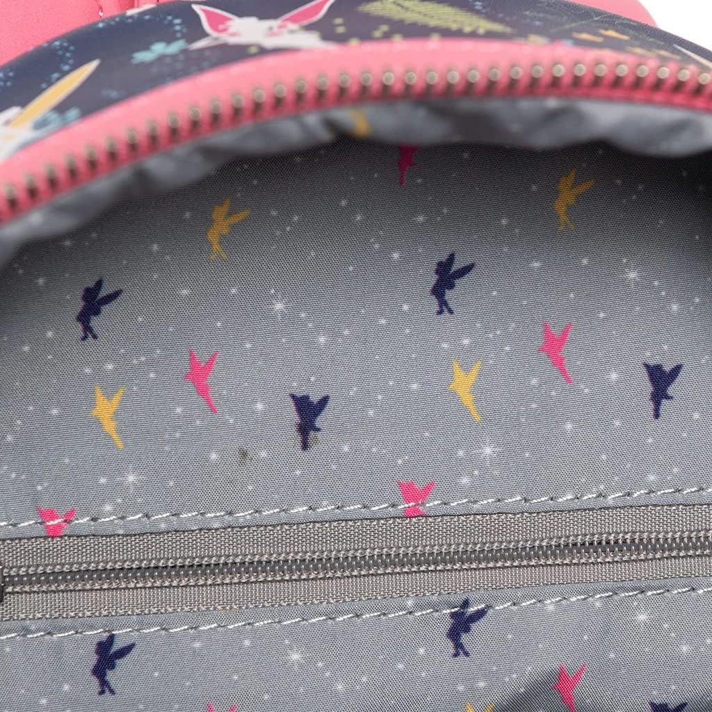 Pink Glow in the Dark Allover Print Backpack U39196
