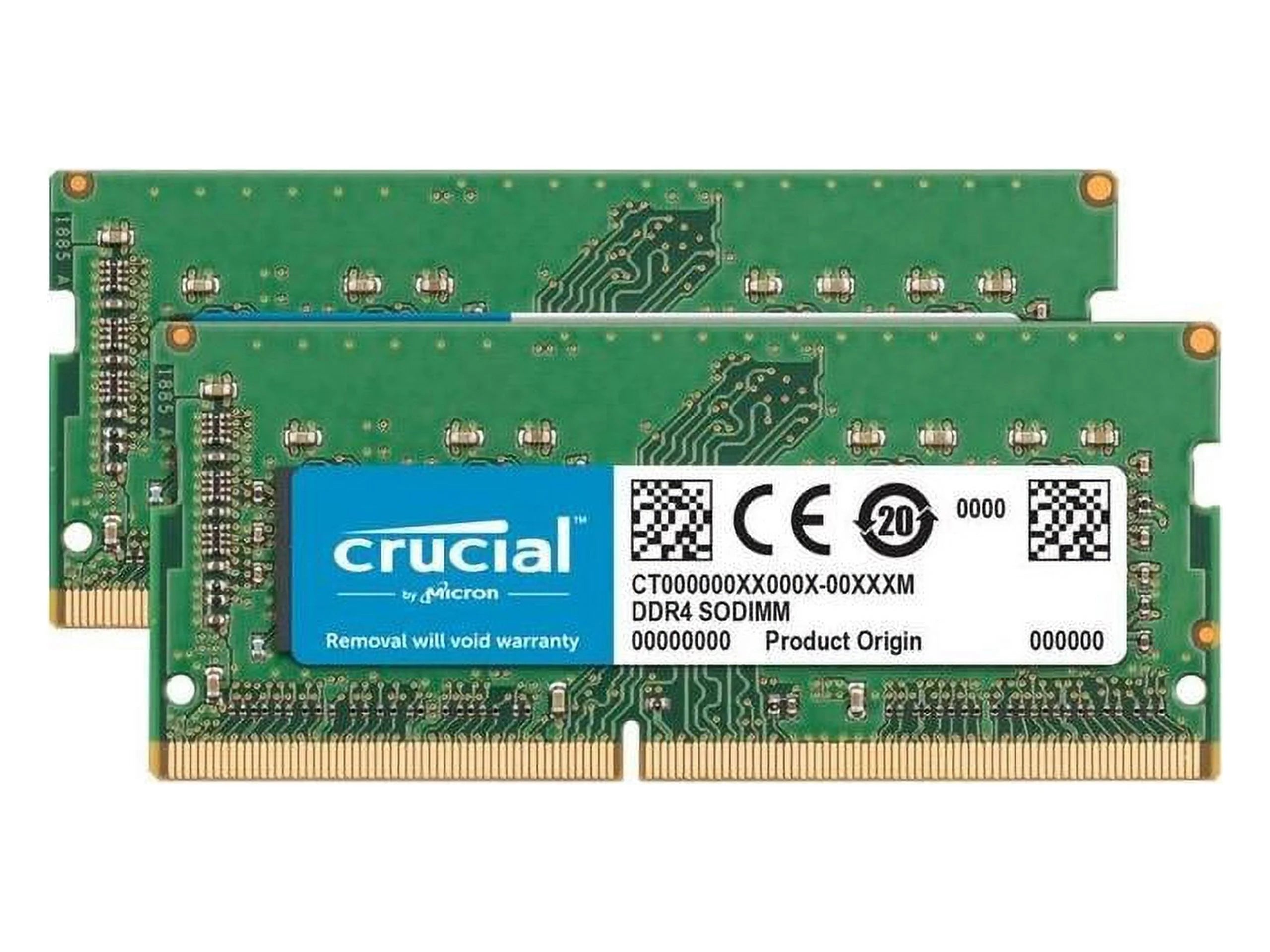 64GB (2 x 32GB) DDR4 2666 Unbuffered Memory F8217