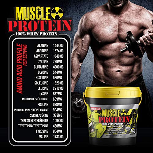 12 lbs Chocolate Whey Protein Powder X76370