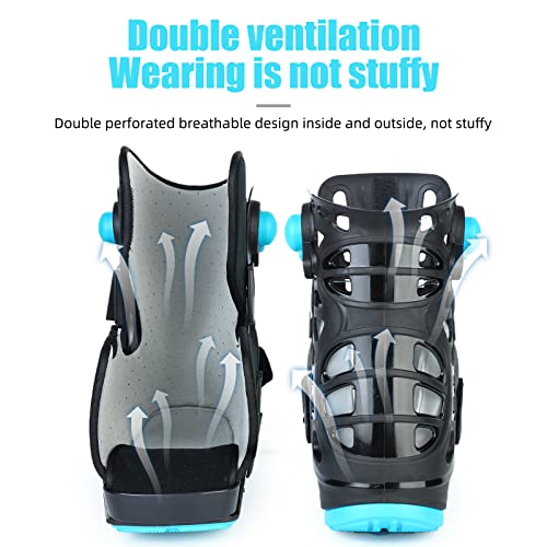 Medical Inflatable Walking Boot Black Medium E517