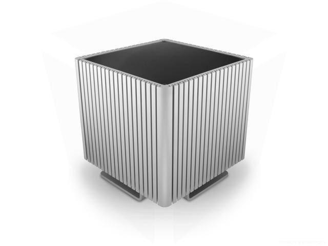 Silver Fanless Aluminium ITX Chassis Q68913