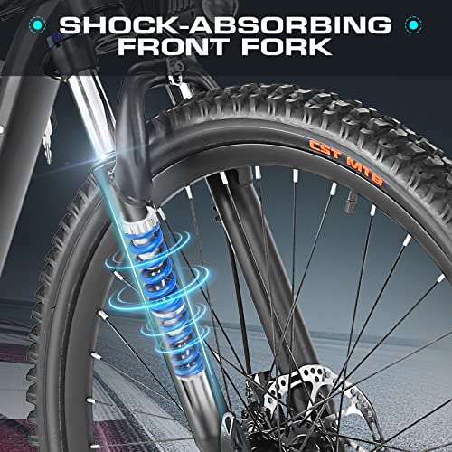 26" Electric Mountain Bike with 48V 10.4Ah Battery B344