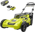20 in. 40-Volt Cordless Push Lawn Mower D1009