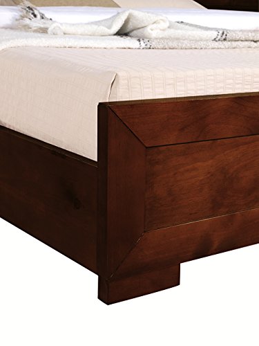 King Cherry Platform Bed Frame J664911