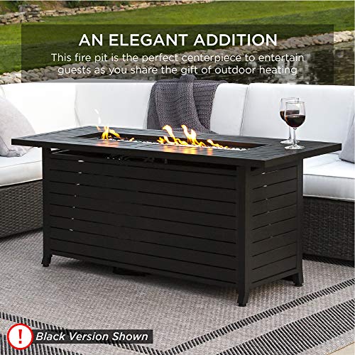 Gray Propane Gas Fire Pit Table T980181
