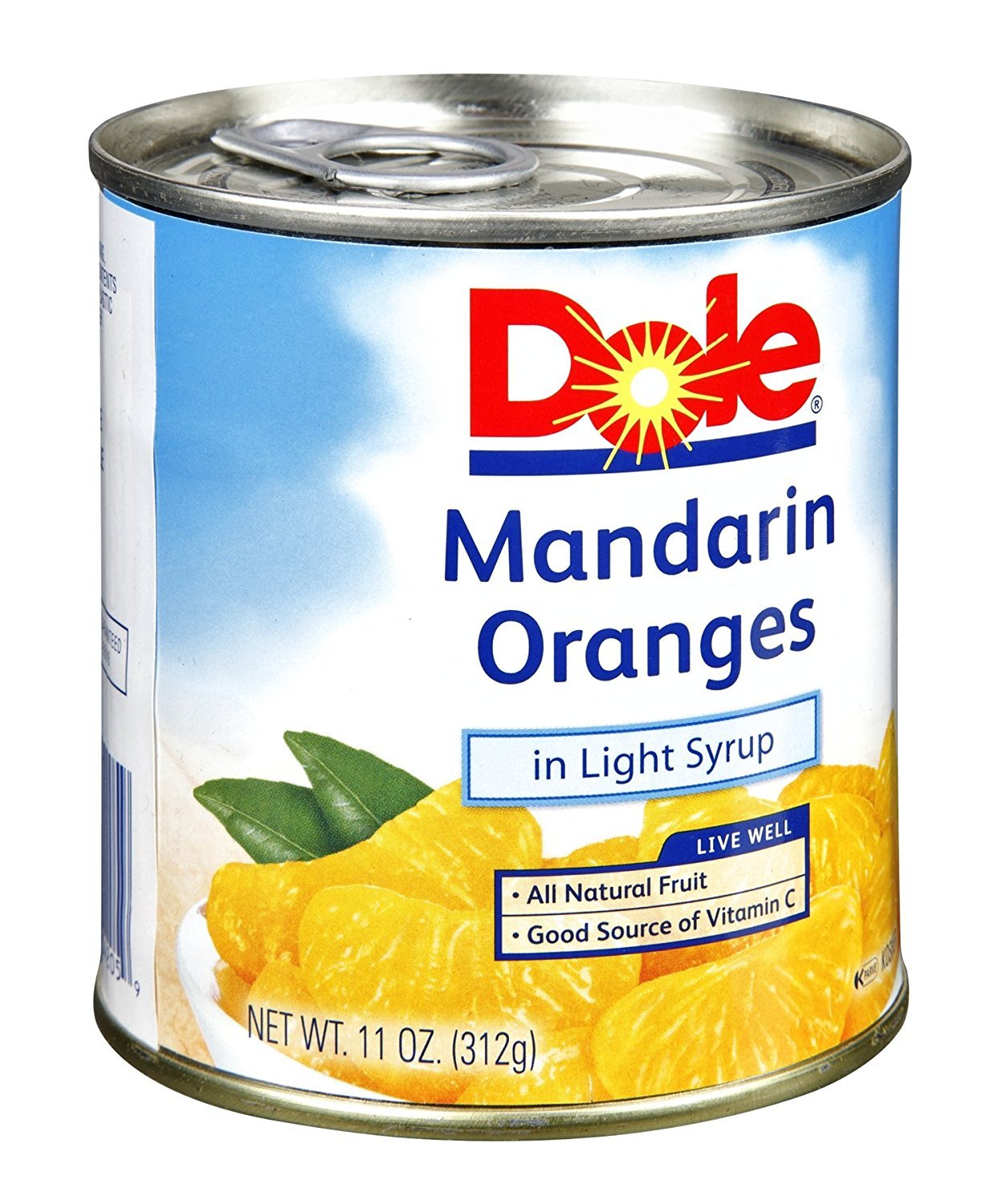 Mandarin Oranges In Light Syrup 11oz Can Pack of 6 F727