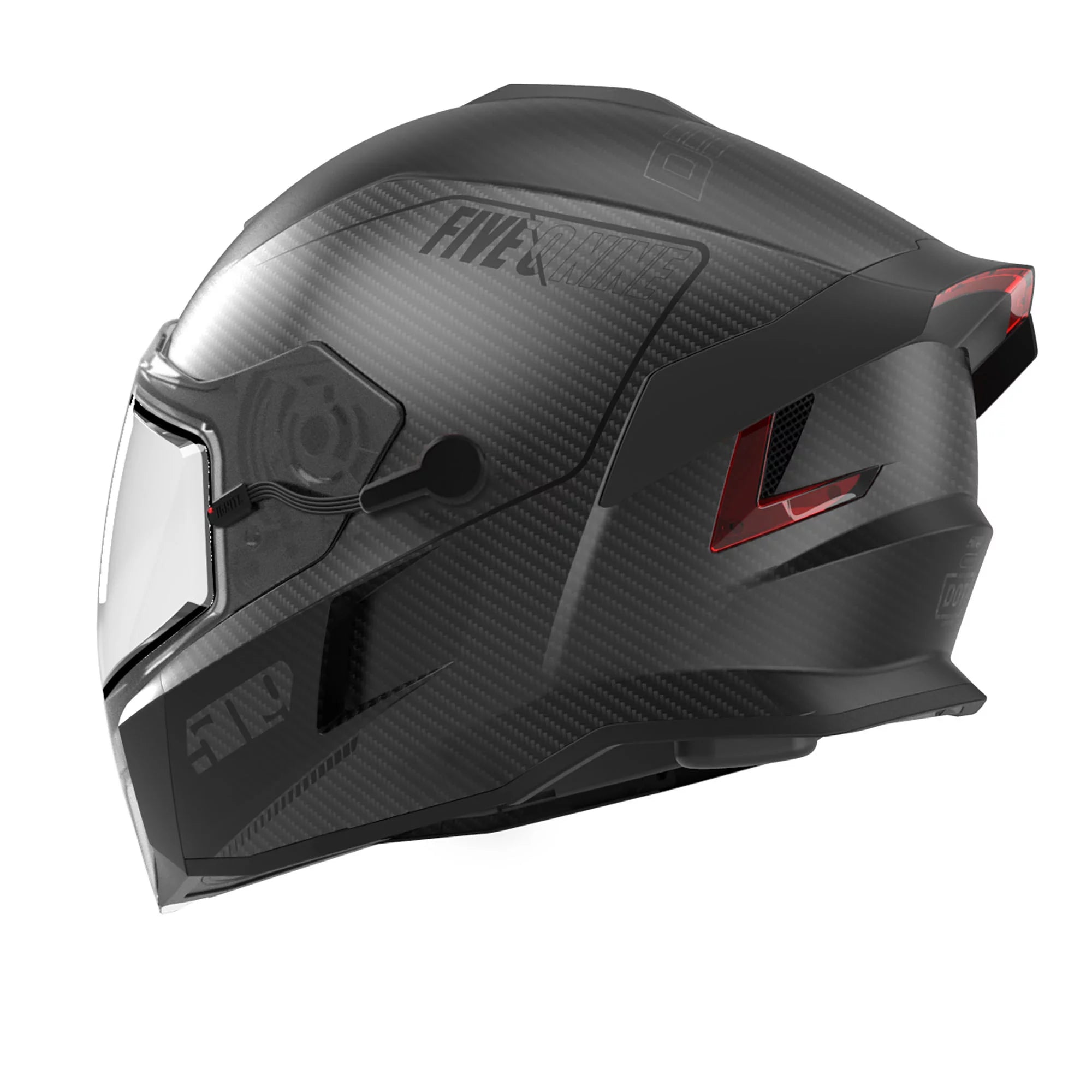 Black Ops Snowmobile Helmet with Heated Visor U947