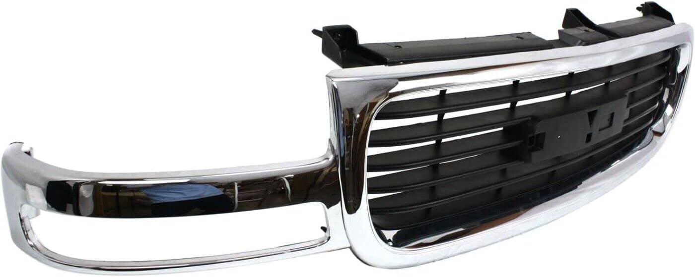 Chrome Shell and Insert Front Grille U1874