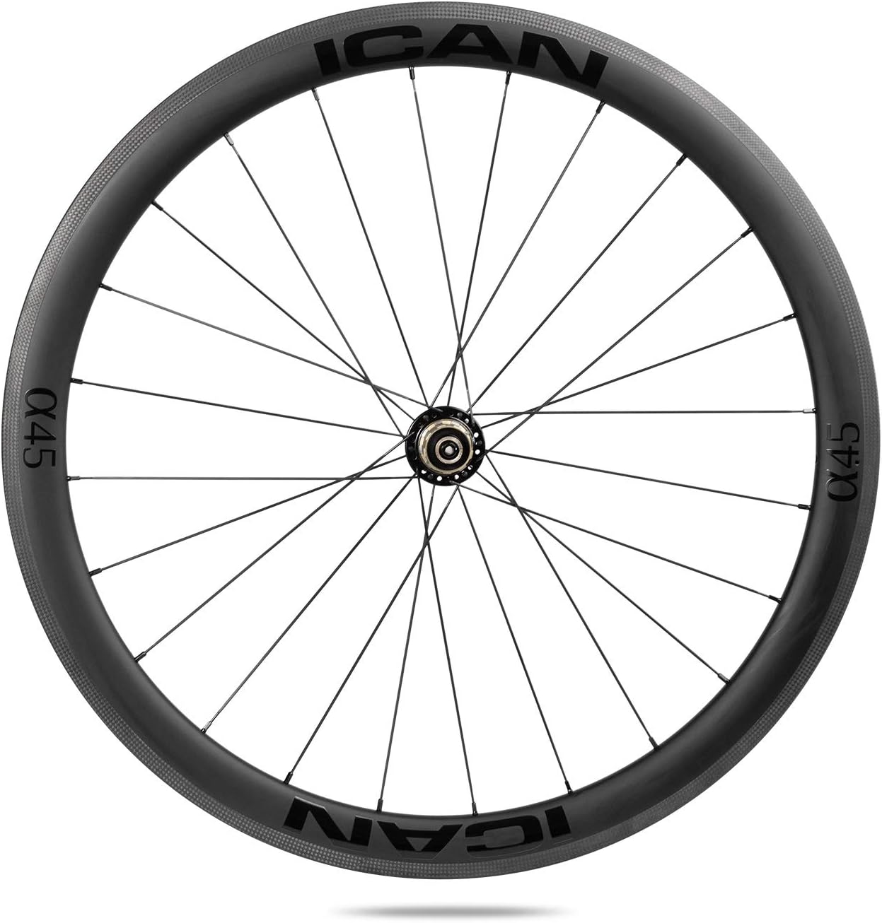 Carbon Road Bike Wheelset Clincher Tubeless Ready Rim Brake 700C 20/24 Holes X7461