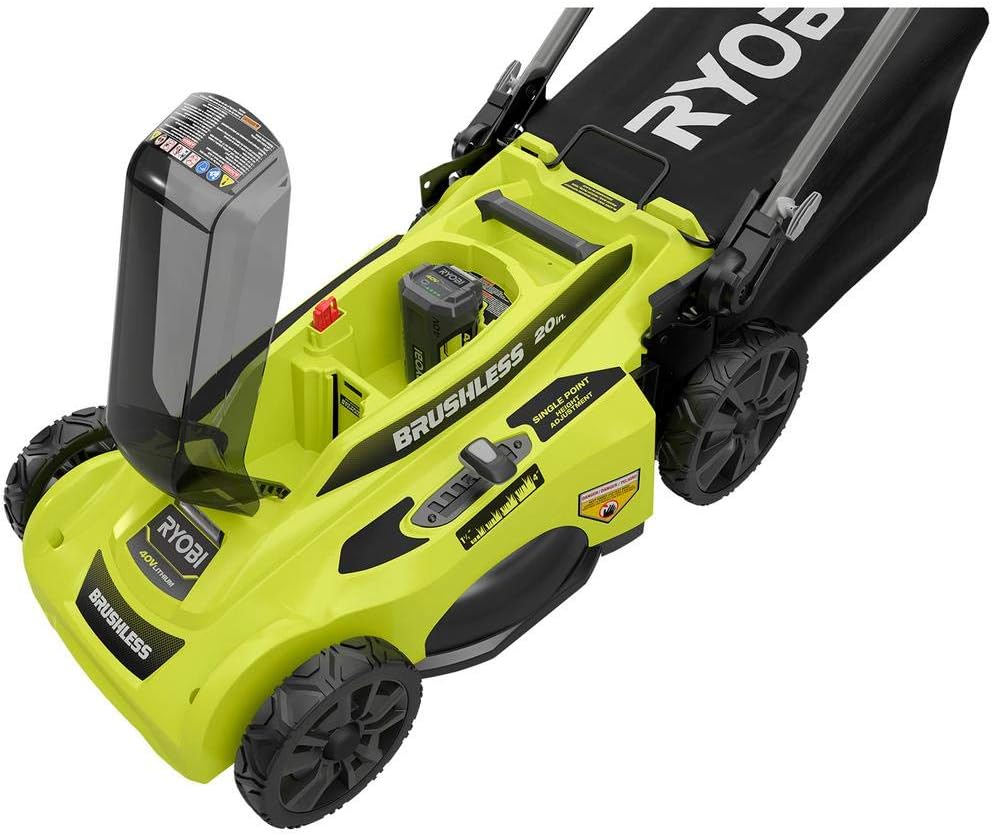 20 in. 40-Volt Cordless Push Lawn Mower D1009