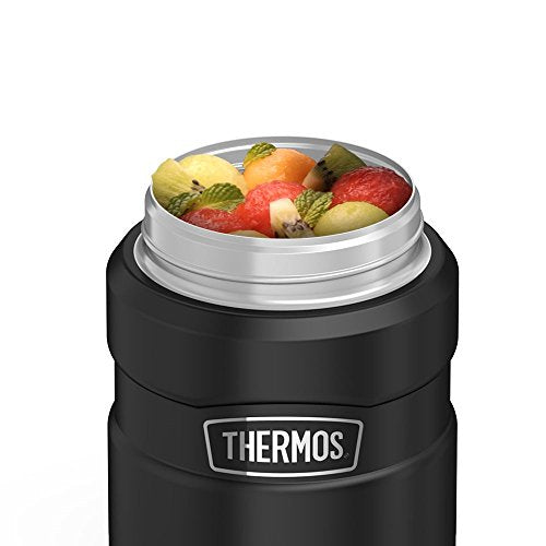 24 Ounce Blue Vacuum-Insulated Food Jar Q823