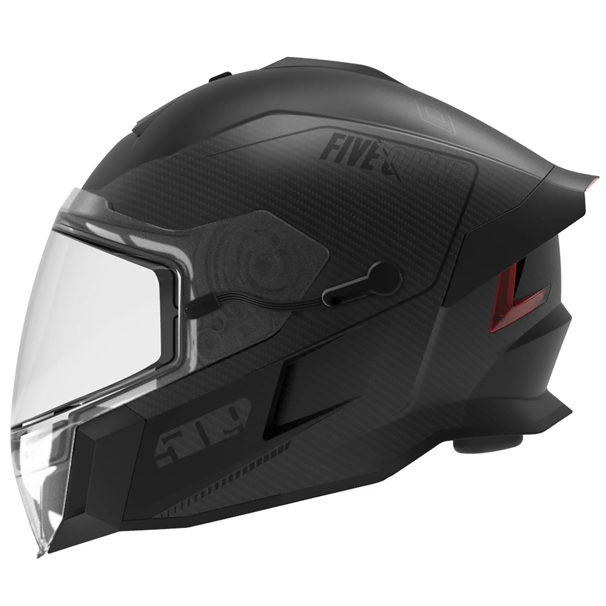 Black Ops Snowmobile Helmet with Heated Visor U947