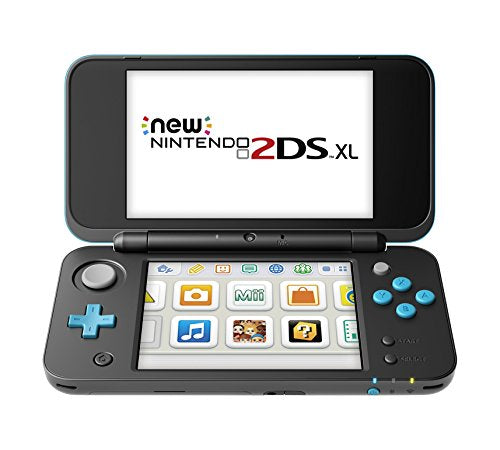 Black + Turquoise Nintendo 2DS XL with Mario Kart 7 Pre-installed S6785