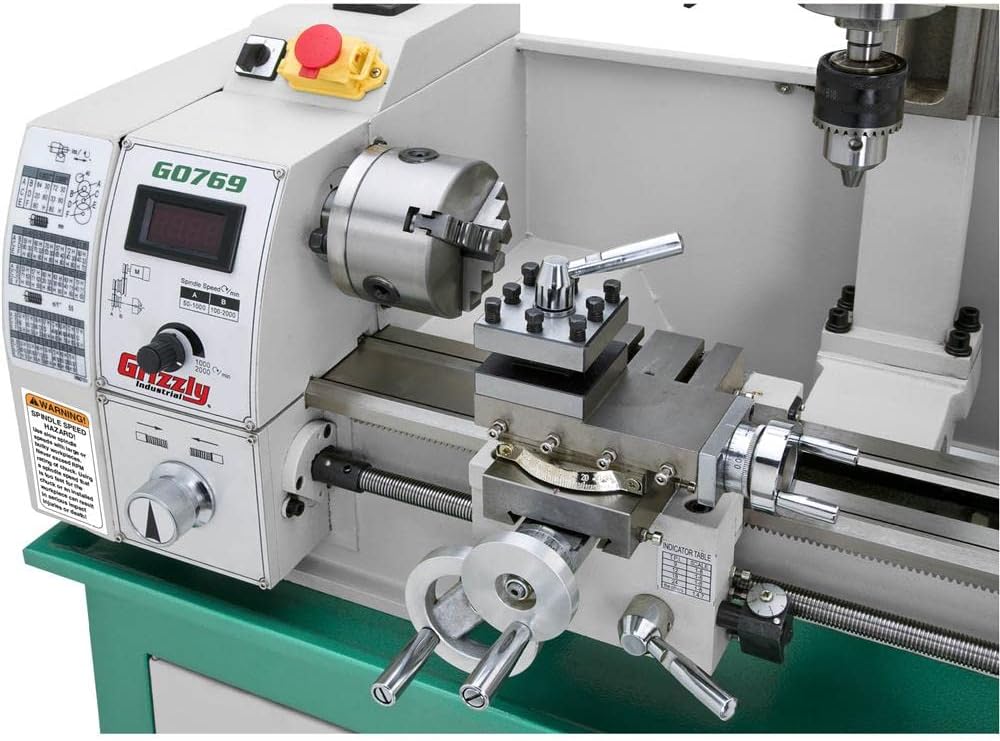 8" x 16" Variable-Speed Combination Lathe/Mill X404