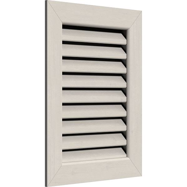 16 inch x 12 inch Primed Western Red Cedar Gable Vent B4868