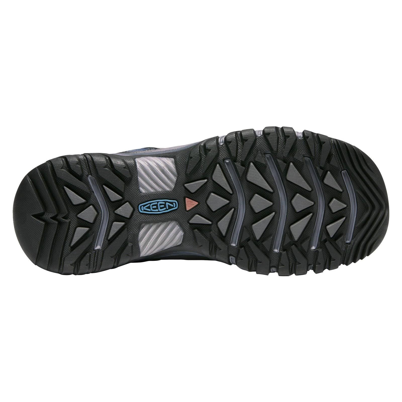 Steel Grey Captains Blue Waterproof Hiking Shoes G660