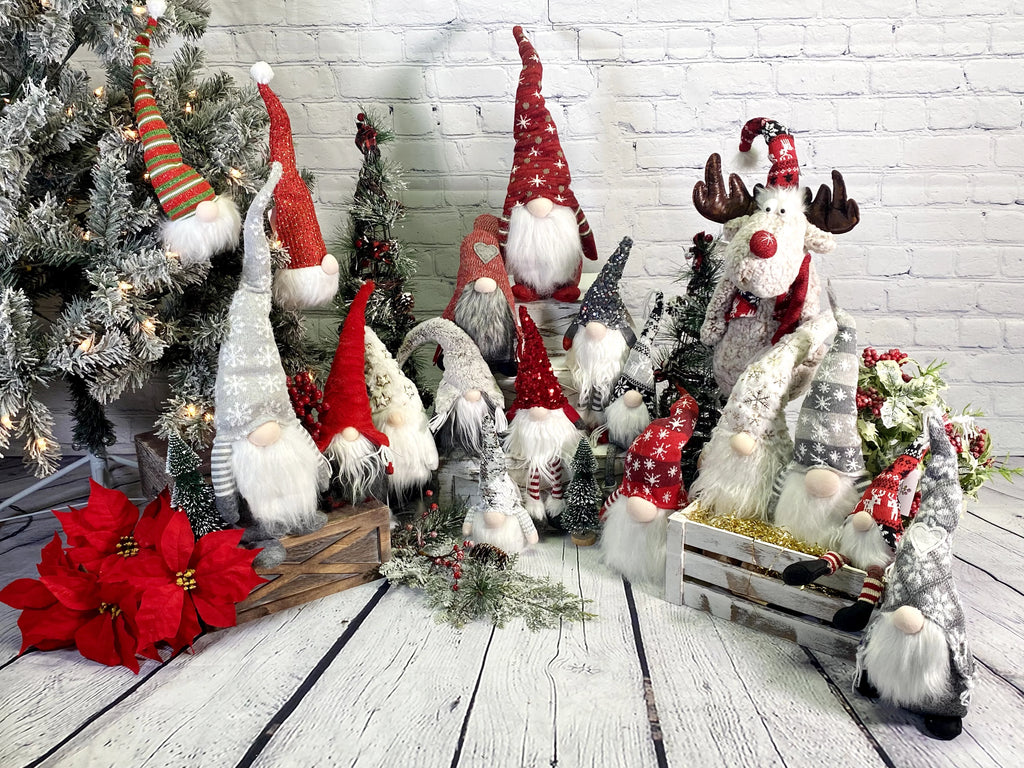 26 Inches Red Christmas Gnomes Plush U8407