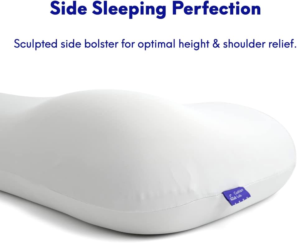Calm Grey Ergonomic Cervical Pillow I39562