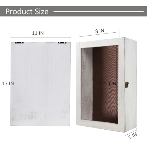 Black 11x17 Extra Deep Shadow Box Frame with Linen Back K382371