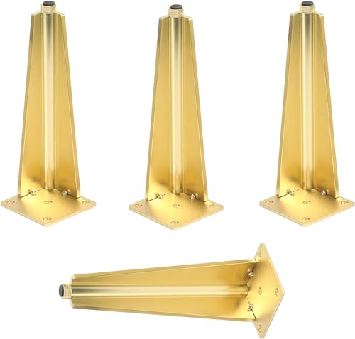 Gold 30cm Aluminium Adjustable Furniture Feet Z4807