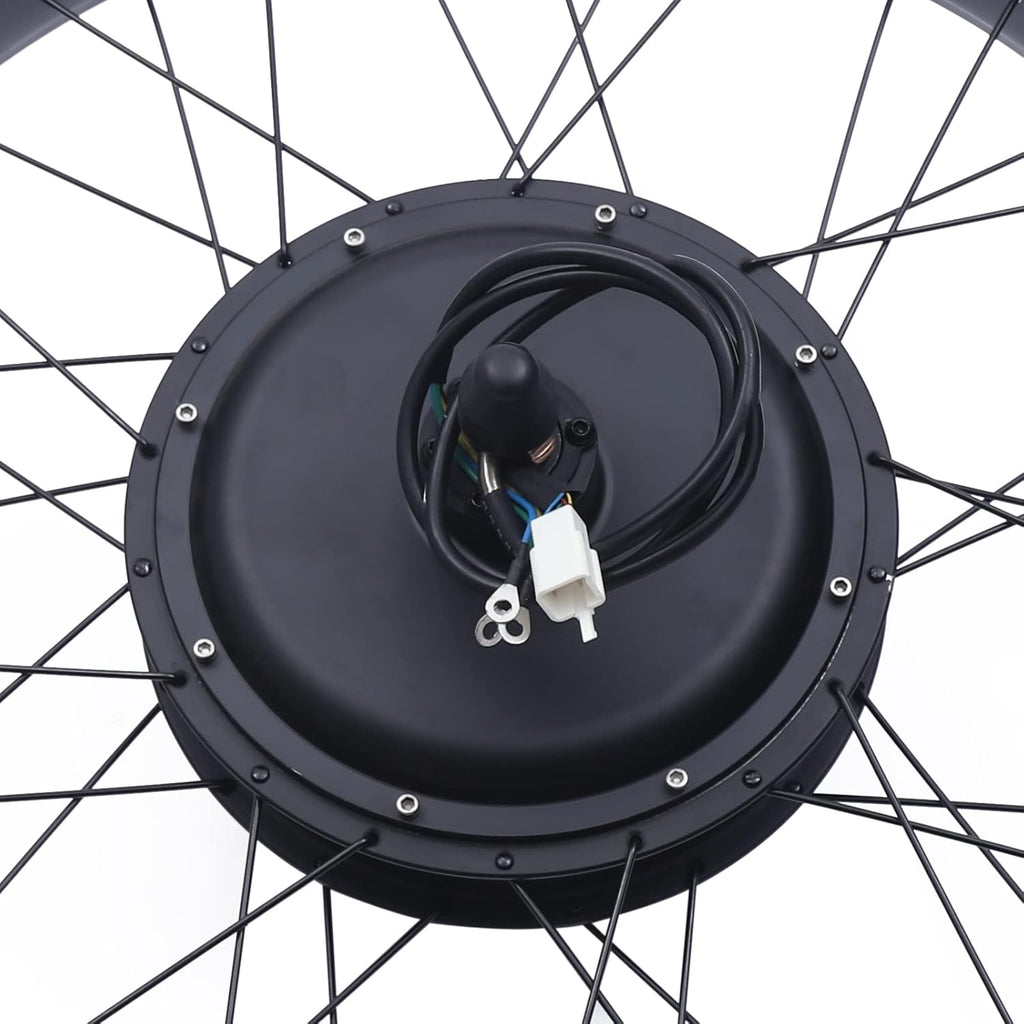 26" 48V 1500W Rear Wheel Electric Fat Tire Ebike Hub Motor Conversion Kit with LCD Display U684247