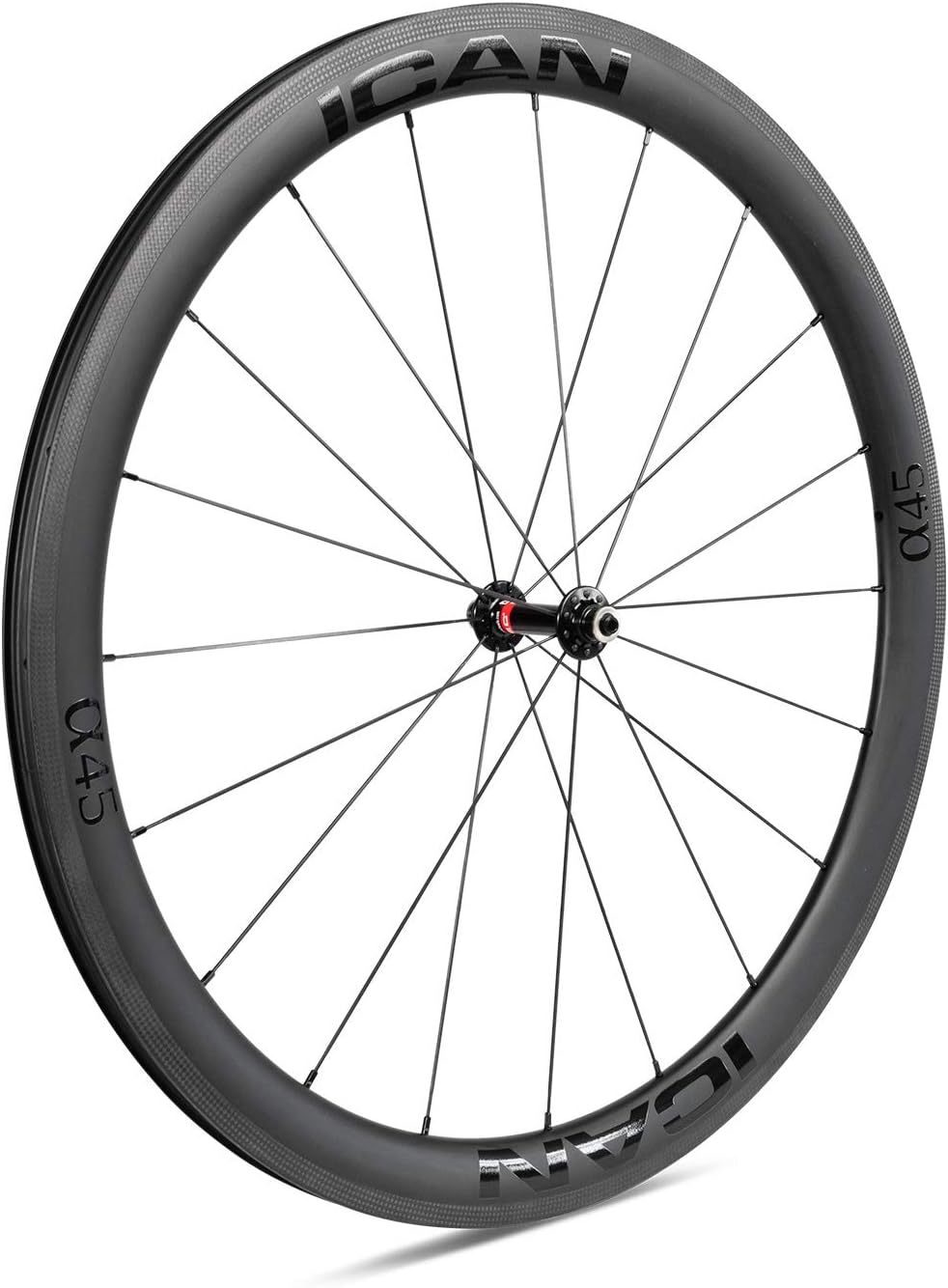 Carbon Road Bike Wheelset Clincher Tubeless Ready Rim Brake 700C 20/24 Holes X7461