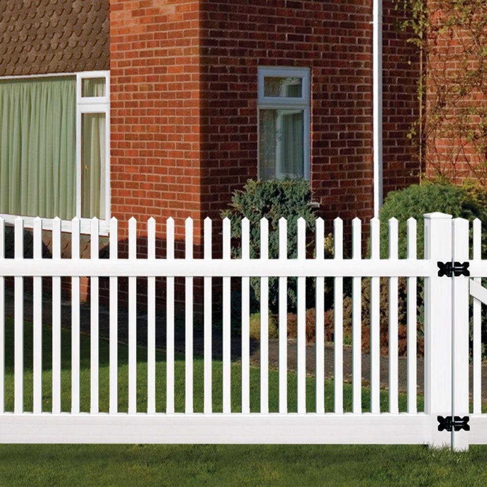 White Vinyl Fence Panel K5051