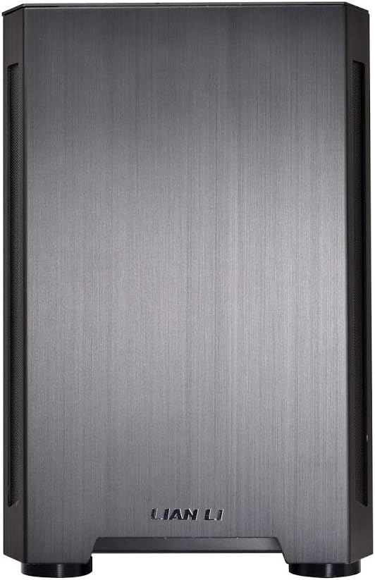 Black Aluminium Tempered Glass ITX Case I710301