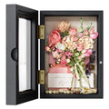 Black 11x11 Shadow Box Frame with Glass Door N58045