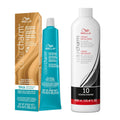 9NA Light Natural Ash Blonde Demi Permanent Hair Color with 10 Vol. Developer Z889