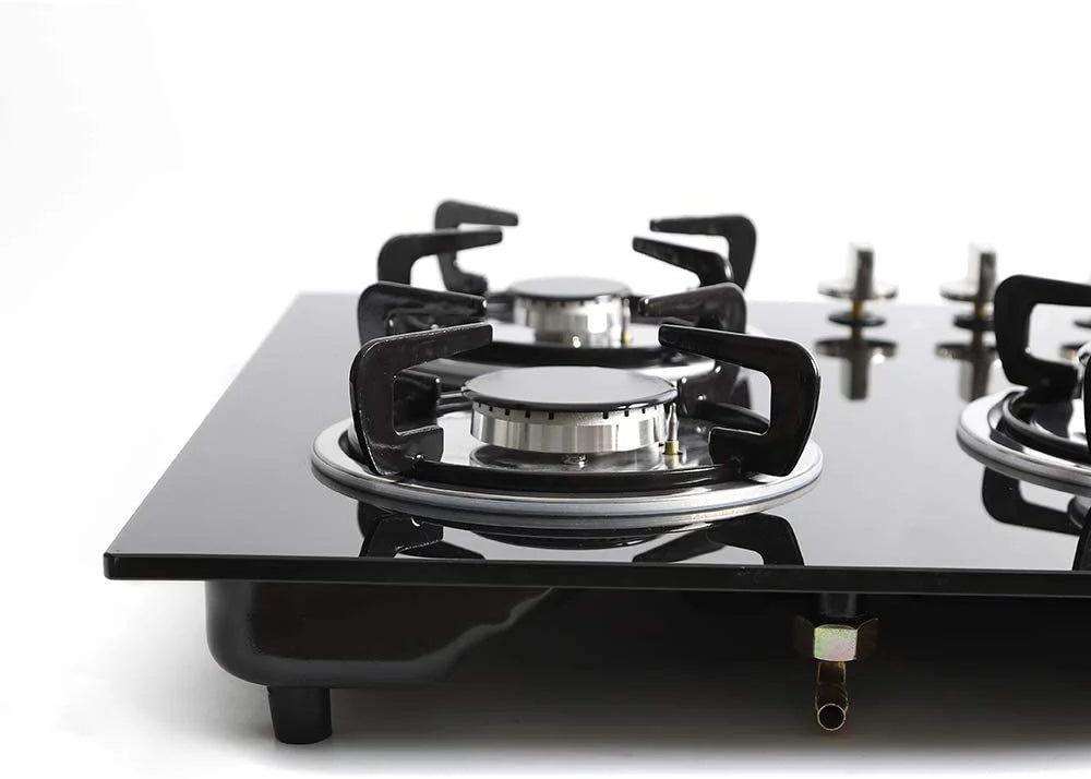 30" Gas Cooktop 5 Burners NG Gas Stove Black I23136