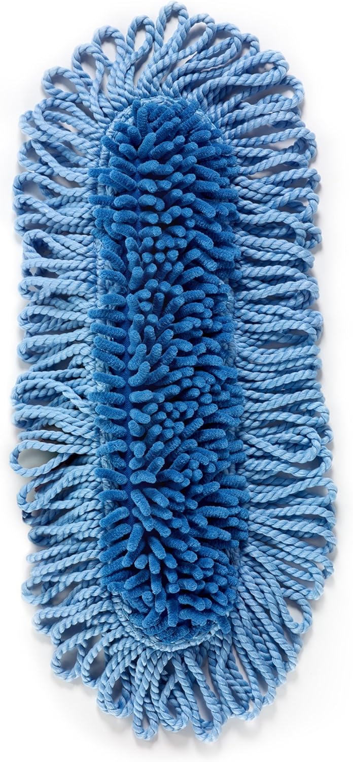 Dual-Action Microfiber Sweeper Dust Mop & Dust Mop Refill P912967
