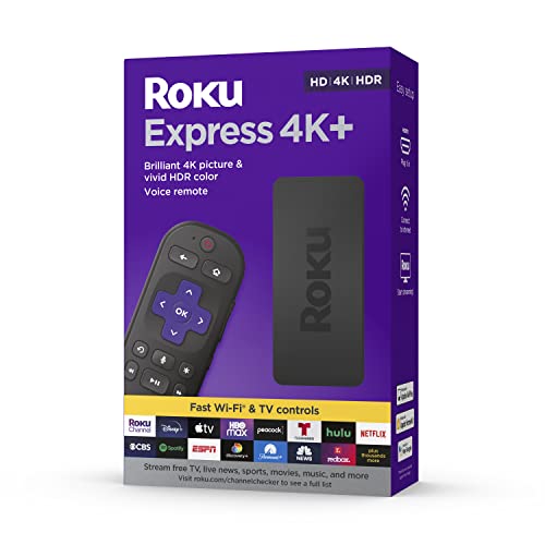 Roku Express 4K+ Streaming Device with Voice Remote C517