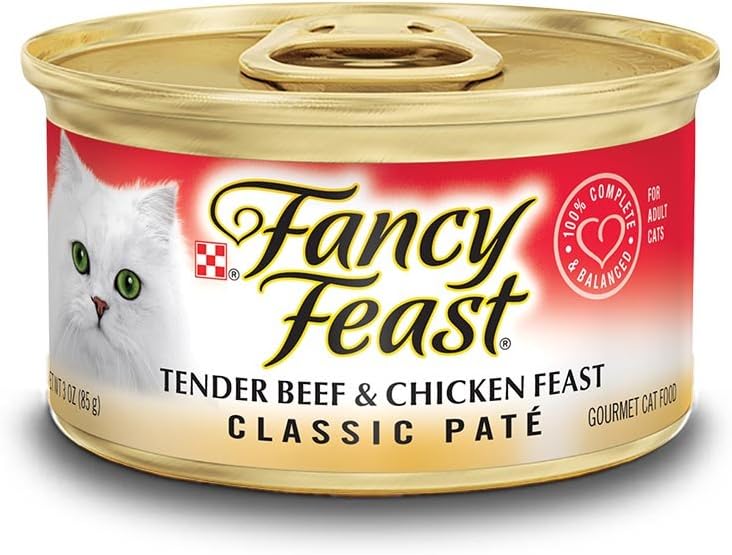 3 oz 12 Cans Cat Food B756