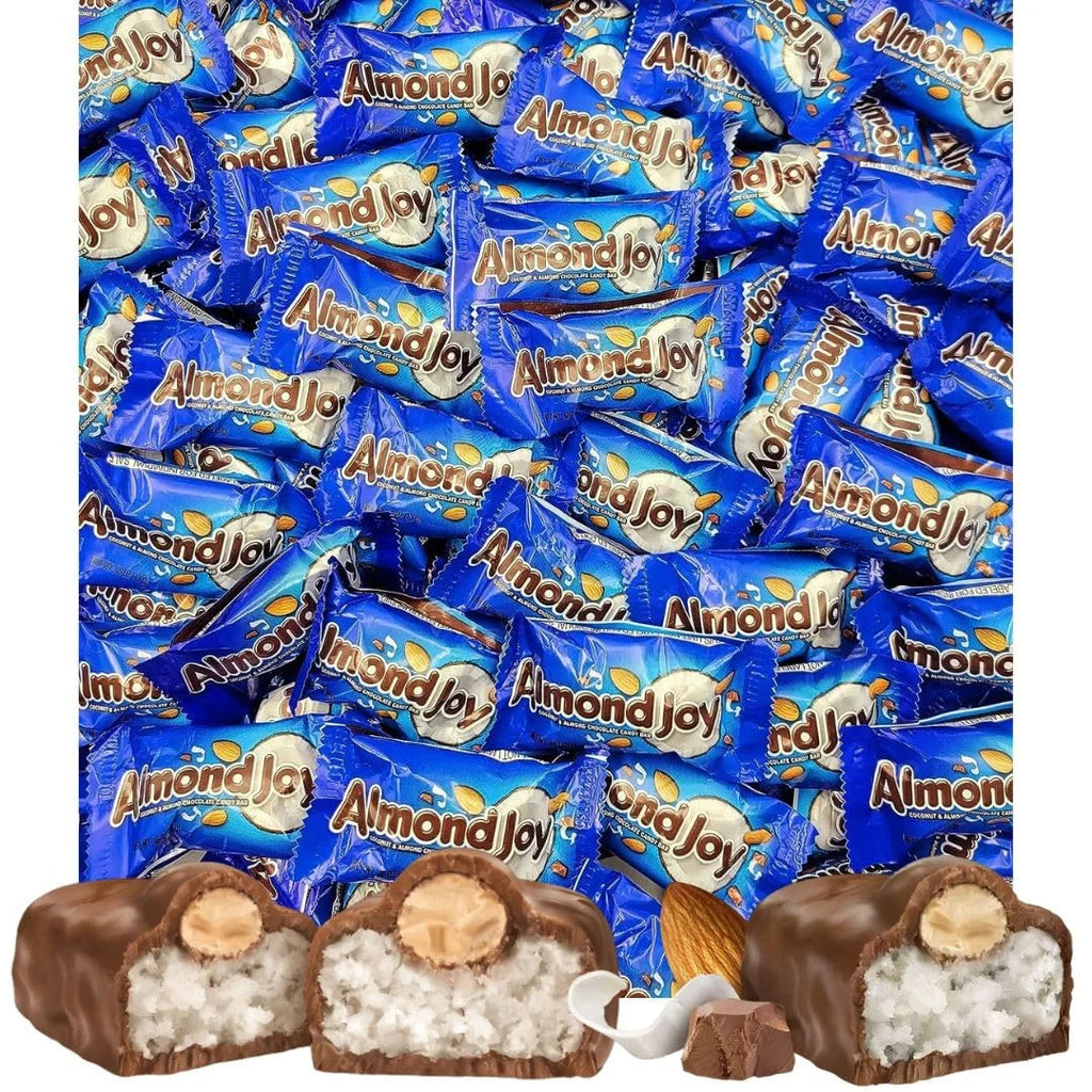 100 Individually Wrapped Pieces Coconut Almond Milk Chocolate Candy Bars C7615