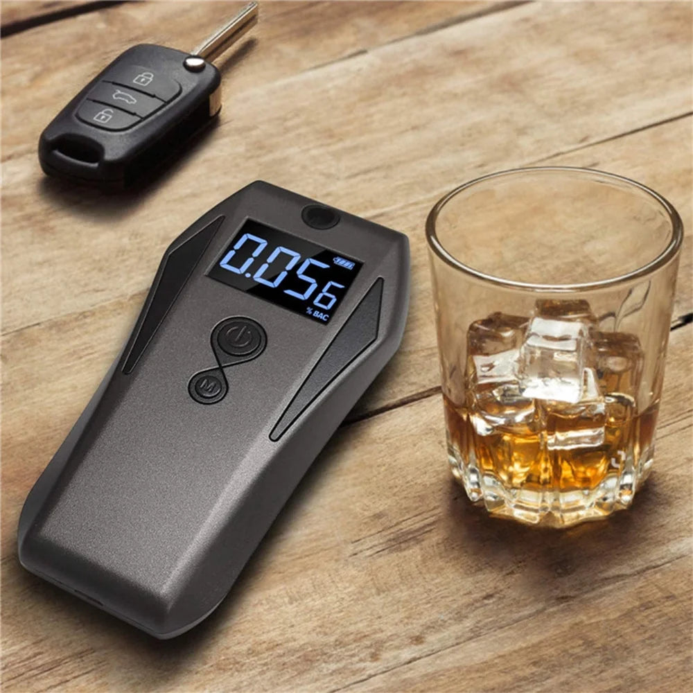 Portable Breath Alcohol Tester with 10 Mouthpieces K10441