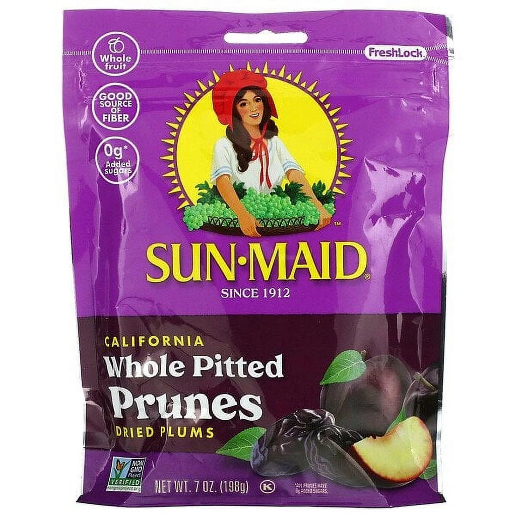 7 oz Pack of 3 Whole Pitted Prunes P906250