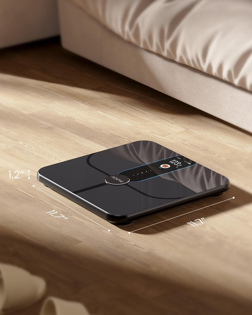Smart Scale with TFT LCD, Wi-Fi, 18 Metrics O198427