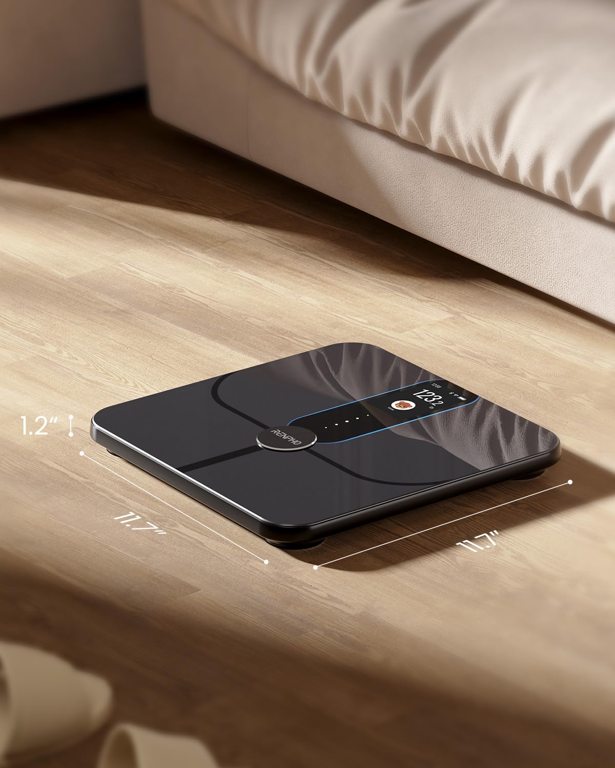 Smart Scale with TFT LCD, Wi-Fi, 18 Metrics O198427