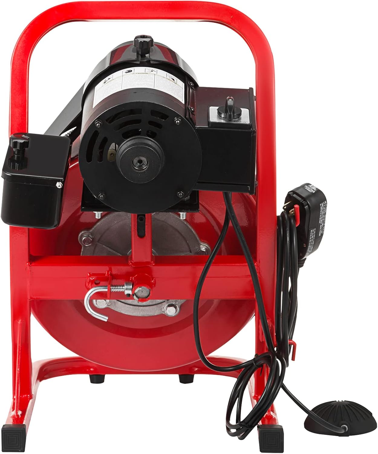 50 Ft x 3/8 Inch 250W Portable Electric Drain Auger with Cutters Glove K75430