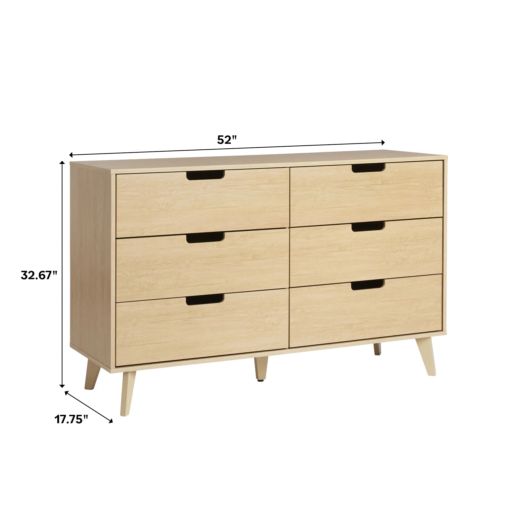 6-Drawer Dresser K17777