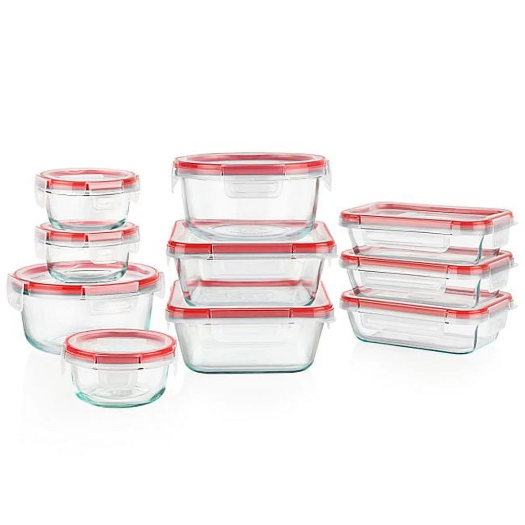 20-piece Glass Storage Set I456