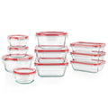 20-piece Glass Storage Set I456