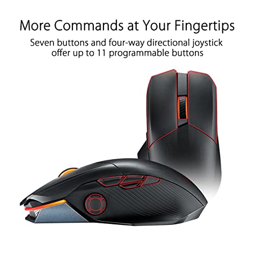 Black Wireless Gaming Mouse R551