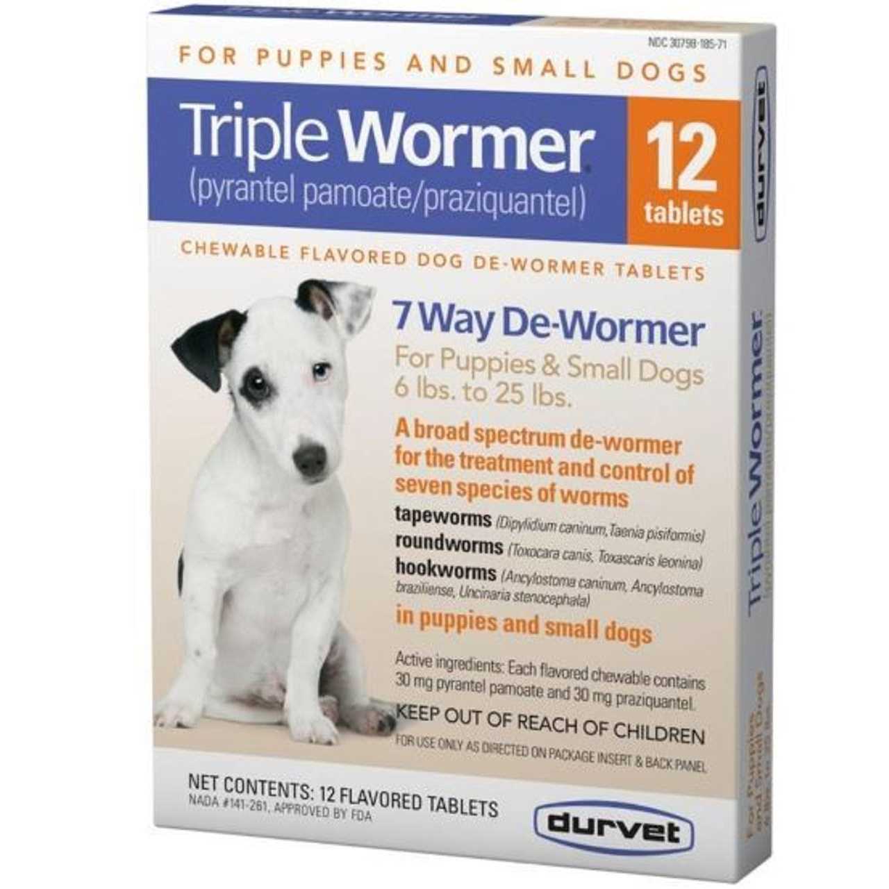 Triple Wormer for Medium & Large Dogs X3214
